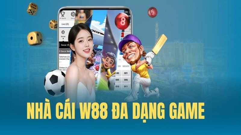 Review w88 da dang game